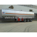 Precio de fábrica 40M3 tri-axle fuel tanker camión remolque, Perú semi remolque fuel tanker